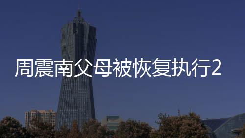 母被周震执行南父万余元 金融借款纠纷恢复涉及